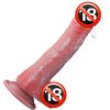 Realistic Dildo with Suction Cup, 7.5 in Silicone Dildos for G Spot Anal Play, Beginner Friendly Dildos for Women Men