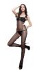 Blancho SE-160 Sexy Sheer Open Crotch Body Stocking - Black - Medium