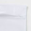 3pk Mesh Wash Bags White: Lingerie & Garment Bags for Delicates, Polyester Laundry Sorting