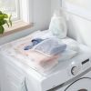 3pk Mesh Wash Bags White: Lingerie & Garment Bags for Delicates, Polyester Laundry Sorting