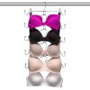 Cami Hanger Space Saving with Rubber Coated Tips | Steel Pant Hangers with Clips for Tank Tops & Lingerie | Non-Slip Skirt Hangers with Metal Clip Hoo
