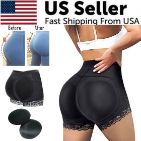Booty Shaper Padded Underwear Panty Women's FAKE ASS Butt Lifter & Hip Enhancer (Item Size: XL)