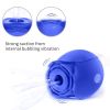 Discreet 10 Speed Personal Massage Rose Vibrator sucking Massager for Women