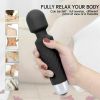 Cordless Handheld Powerful Vibrating Massager Wand Full Body Therapy Motor(Must Provide A Hazardous Materials Shipping Label For Self-pickup By USPS)