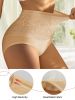 High Waisted Underwear  Women Lingerie Panty Pack Cotton Knickers 4 Pack Cotton Women's Breathable Panties