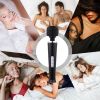 20 Speed Electric Handheld Vibrating Massager Therapy Motor Wand Full Body Massage Stick+Box