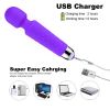 Cordless Handheld Powerful Vibrating Massager Wand Full Body Therapy Motor(Must Provide A Hazardous Materials Shipping Label For Self-pickup By USPS)
