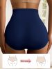 3Pack Set High Quality Women Full Coverage Underwear Panty High Rise Postpartum Briefs Tummy Control Lady Panties